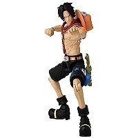 BANDAI  Heroes Portgas D Ace One Piece Figure Multicolore