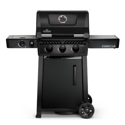 NAPOLEON Barbecue &agrave; gaz Freestyle 365 + R&eacute;chaud lat&eacute;ral - Noir