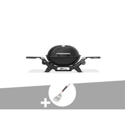 WEBER Barbecue &agrave; gaz Q 1200N noir + Spatule - 