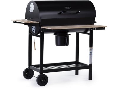 HABITAT ET JARDIN barbecue charbon de bois king - 95 x 63 x 105 cm - noir 