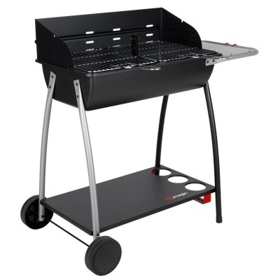 SOMAGIC Barbecue charbon de bois sur chariot  Giga 15 personnes