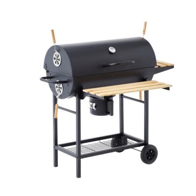 COOKINGBOX Barbecue charbon mike - surface de cuisson 71 x 35 cm