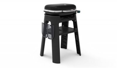 WEBER Barbecue &eacute;lectrique  lumin compact black stand Noir 