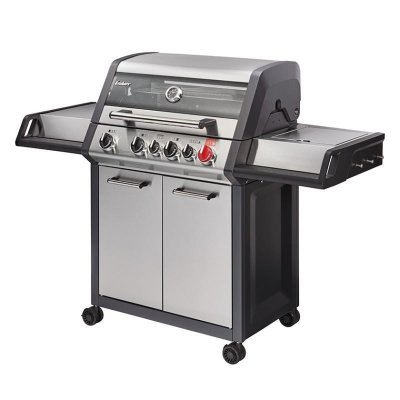 ENDERS Barbecue -  - Monroe Pro 4 SIK Turbo - 6 br&ucirc;leurs dont 1 Turbo Zone - Gris