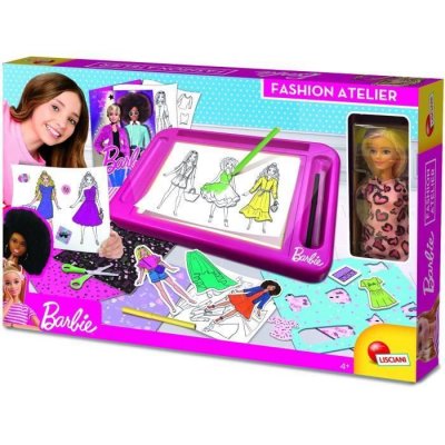  Barbie - atelier de mode avec poup&eacute;e
