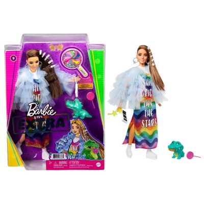 MATTEL Barbie - Barbie Extra Croco Gourmand - Poup&eacute;e - 3 ans et + 