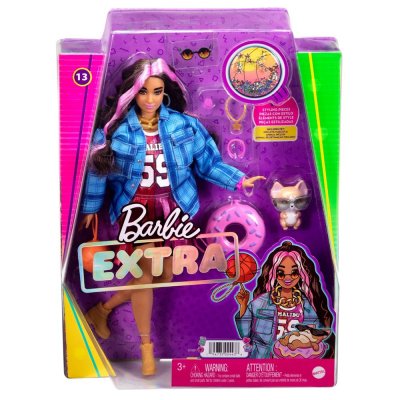 BARBIE  -  Extra Robe Basketball - Poup&eacute;e - 3 ans et + 