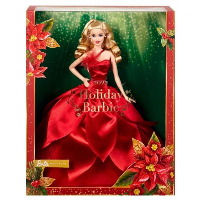 BARBIE  -  Joyeux No&euml;l Blonde - Poup&eacute;e - 6 ans et + 