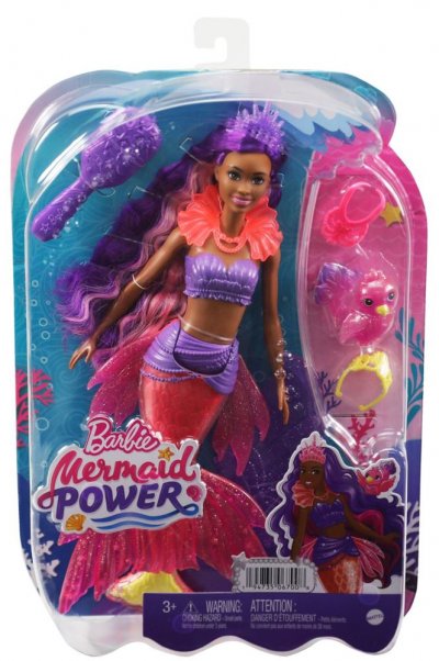 MATTEL BARBIE - Brooklyn Sir&egrave;ne - Poup&eacute;e - 3 ans et + 