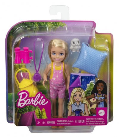 BARBIE  - Chelsea Camping - Poup&eacute;e 
