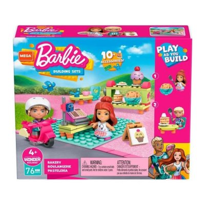  Barbie - Coffret Boulangerie-Patisserie - Jeu de construction - Des 4 ans