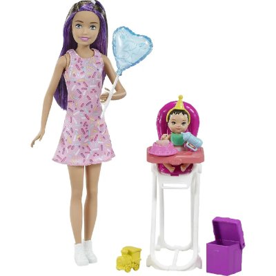 MATTEL Barbie - Coffret Skipper Babysitter Anniversaire - D&egrave;s 3 ans 