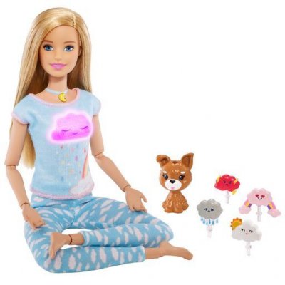 BARBIE  jeu de m&eacute;ditation et de bien-&ecirc;tre pour les filles 6-pi&egrave;ces