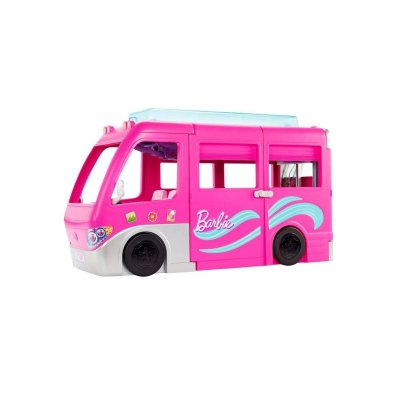 MATTEL Barbie - M&eacute;ga Camping-Car De Barbie - Accessoire Poup&eacute;e 
