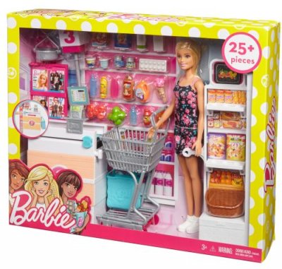 BARBIE  Mobilier  au Supermarch&eacute;