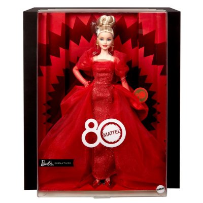 BARBIE  Poup&eacute;e Blonde 80&egrave;me Anniversaire