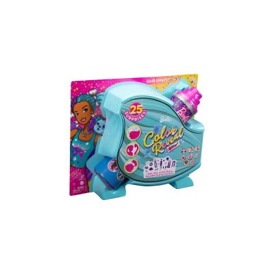 MATTEL Barbie Poup&eacute;e Color Reveal - Bleu paillet&eacute; avec 25 surprises