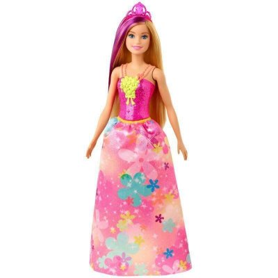 BARBIE  Rubia Princess With Pink Crown Doll Multicolore