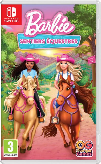 JUST FOR GAMES Barbie&trade; Sentiers Equestres Nintendo Switch 