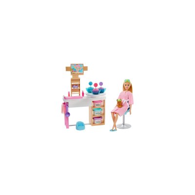 BARBIE  Spa Playset With Accesories Doll Multicolore