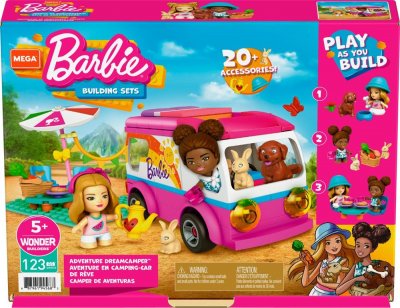 MEGA BLOKS Barbie Supercaravana De Aventuras Multicolore