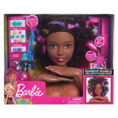 BARBIE  - T&ecirc;te &agrave; coiffer - Afro Style 