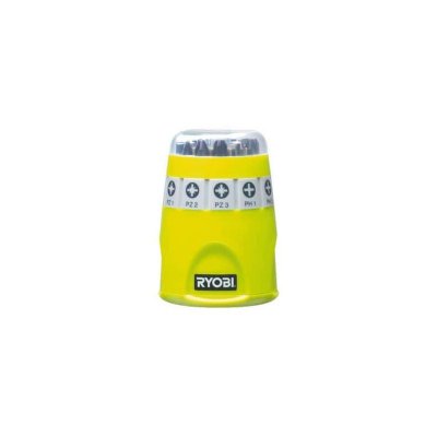 RYOBI Barillet  10 accessoires de vissage RAK10SD