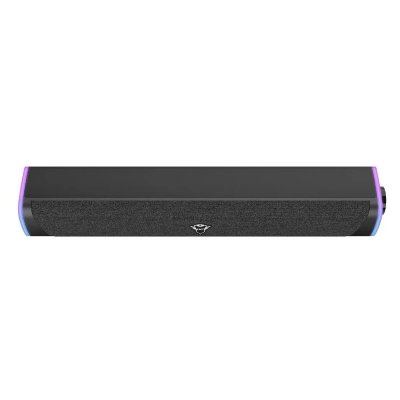 TRUST Barre de son &agrave; &eacute;clairage RVB  GXT 620 Axon Noir 