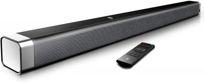 VENDOS85 Barre de Son Bluetooth 2.0 sans Fil 80W noir gris 