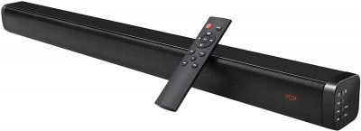 VENDOS85 Barre de Son Bluetooth 5.0 sans Fil 20W noir v