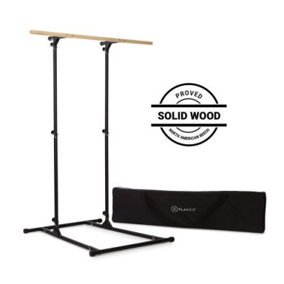 KLARFIT Barre de tractions -  T-Trix  - charge 110 kg max. - noir 