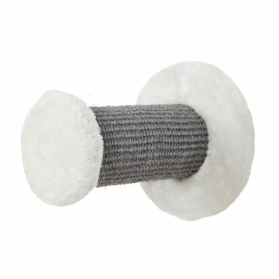 TRIXIE Barreau D'escalade Pour Montage Mural - &Oslash; 18 X 22 Cm, Blanc/Gris