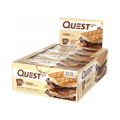 QUEST NUTRITION Barres proteinees  12x60g Smores  Proteine 
