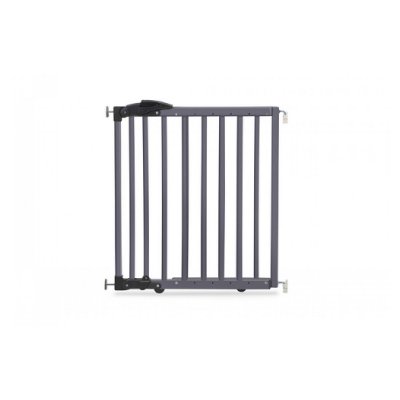 GEUTHER Barri&egrave;re de porte &agrave; fixer par pression 68 a 102 cm Couleur Gris