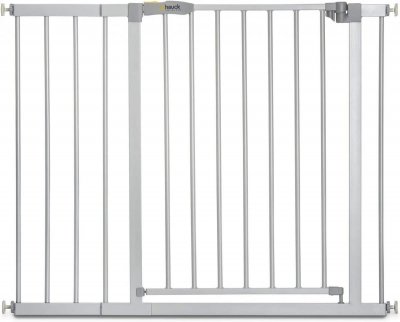 HAUCK Barri&egrave;re de S&eacute;curit&eacute;  Stop N Safe 2 + Extension 21cm - Silver