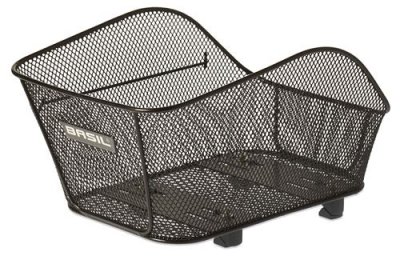BASIL  Icon Cestino per Bicicletta. Unisex Adulto, Nero, S