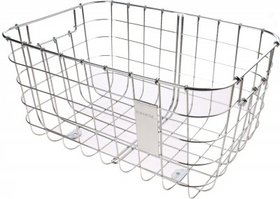 BASIL  Robin Cestino per Bicicletta. Unisex Adulto, Argento, 10 kg