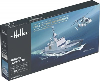 HELLER Bateau Fr&eacute;gate La Fayette 1/400 