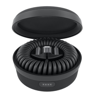 VONMAHLEN Batterie de secours et C&acirc;ble tout-en-un Noir Allroundo - Neuf