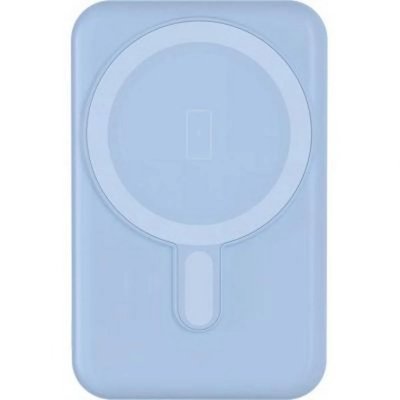 BIGBEN CONNECTED Batterie externe  compatible MagSafe 5000 mAh Bleu 