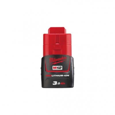 MILWAUKEE Batterie  M12 B3 RedLithium Li-Ion 12V 3.0Ah 4932451388