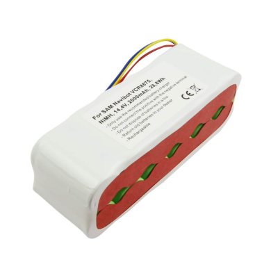  Batterie pour Aspirateur Samsung Navibot VCR8875 14,4V 2000mAh NiMH Blanc