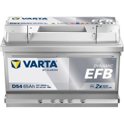 VARTA Batterie Start&Stop  D54 Blue Dynamic Efb 65 Ah-650 A