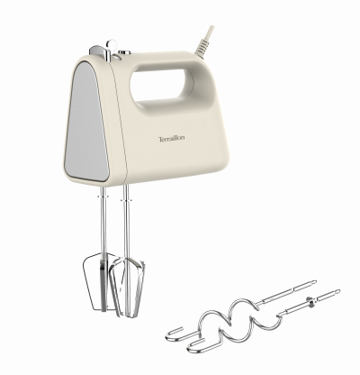 Batteur &eacute;lectrique Terraillon Sunrise Cr&egrave;me