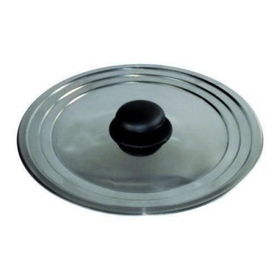 BAUMALU  343726 Couvercle Universel Inox Multi Degr&eacute;s 28/30/32 cm