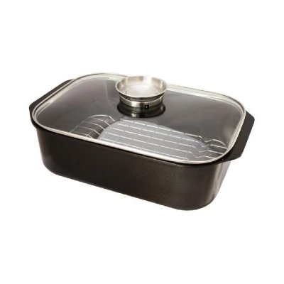  Baumalu Rotissoire Fonte Aluminium - 33 X 21 Cm