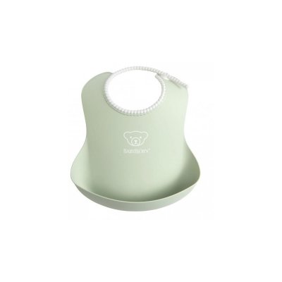 BABYBJORN Bavoir Souples B&eacute;b&eacute; Vert Pastel 