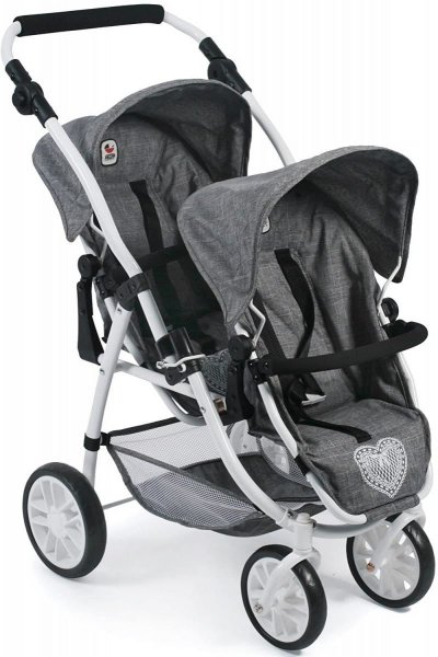 BAYER CHIC 2000  689 76 Le Buggy Tandem Vario Pour Poup&eacute;es - Coloris 76