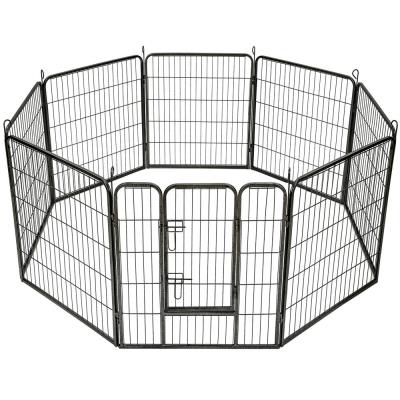 BC ELEC Bc-Elec - 5663-1305 Parc &Agrave; Chiots, Enclos Pour Chiens Et Autres Animaux, 8 Panneaux 80x80, Modulable