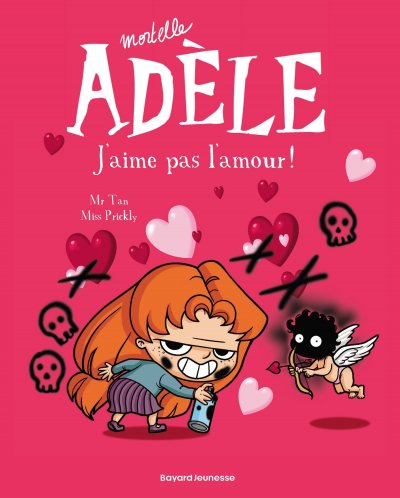 BD Mortelle Ad&egrave;le, Tome 04 - J'aime pas l'amour ! (BD)